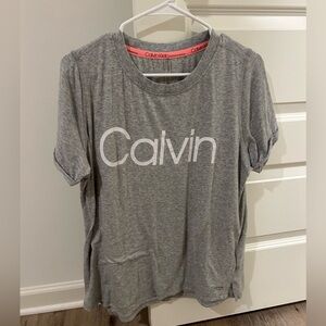 Calvin Klein Heather Gray Tee